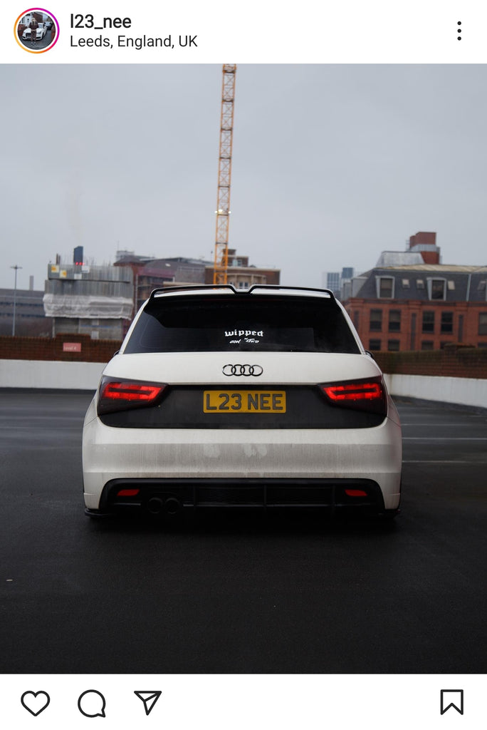 Audi A1 with some 3D gel plates