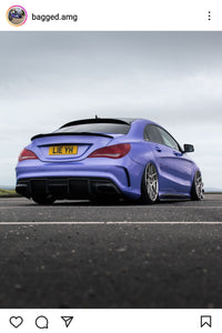 Mercedes AMG CLA45 with some short 3D gel plates