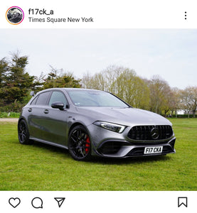 Mercedes AMG A45s with some 3D gel plates