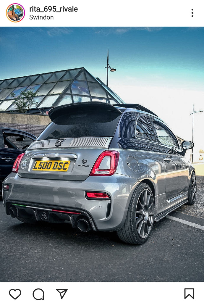 Fiat 695 Rivale with some 4D gel plates