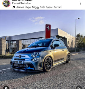 Fiat Abarth 695 Rivale with some 4D gel plates