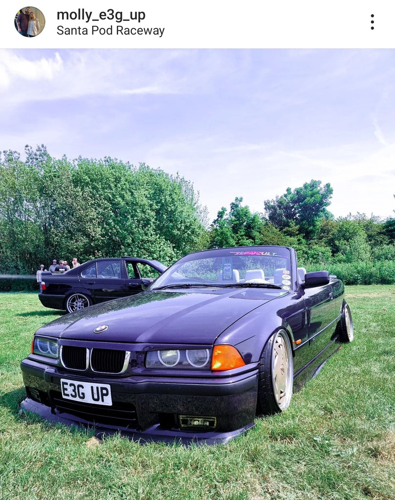 BMW E36 with some short 3D gel plates