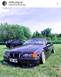 BMW E36 with some short 3D gel plates