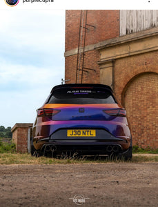 Purple Seat Cupra with some 4D gel plates