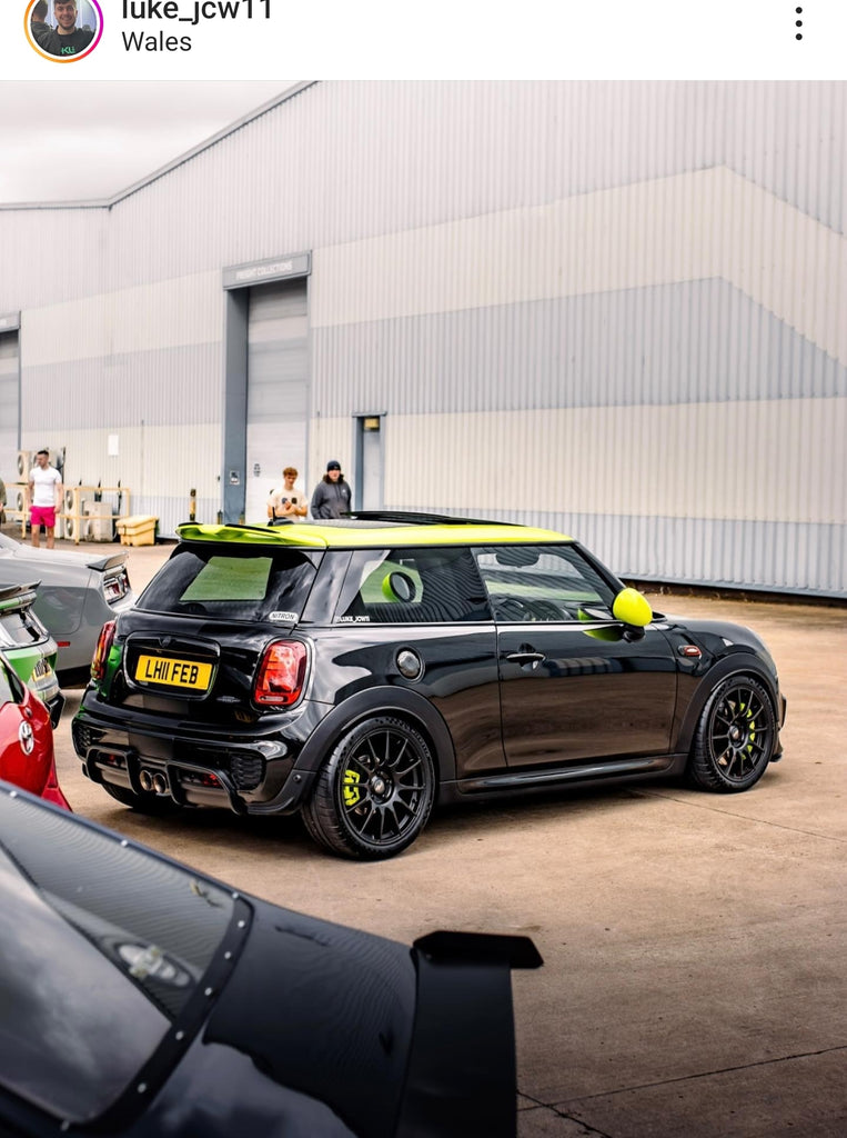 Mini Cooper JCW with some 3D gel plates