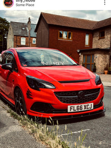 Vauxhall Corsa VXR with some 4D gel plates