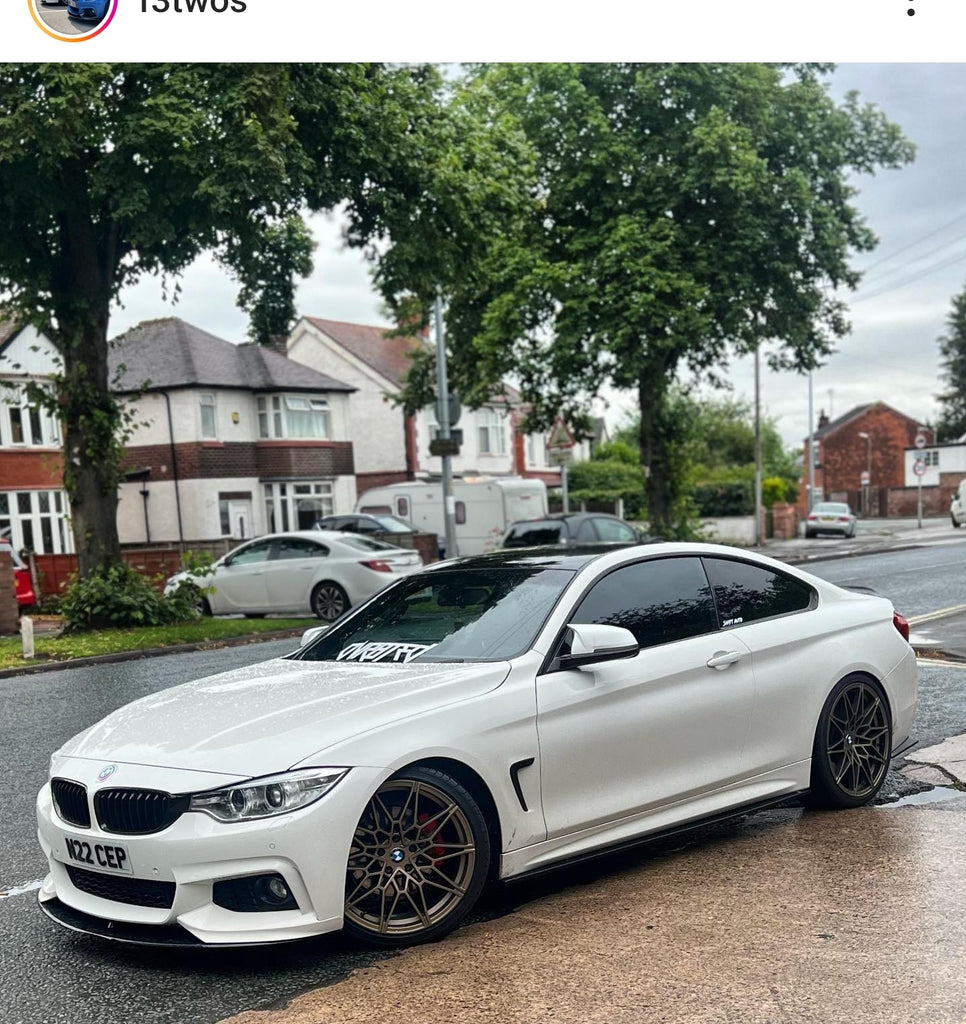 BMW M440i with some short 3D gel plates