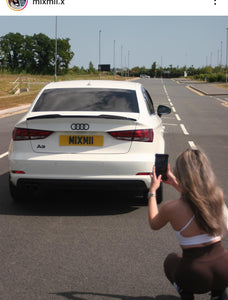 Audi A3 with some 4D plates