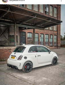 Fiat Abarth 595 with some 3D gel plates