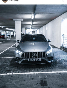 Mercedes AMG A Class with some 3D gel plates