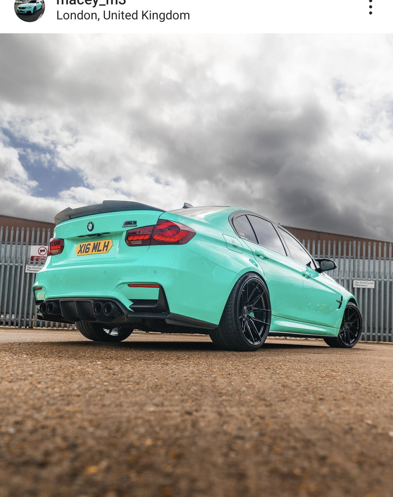 BMW M3 F80 with some 4D hex plates