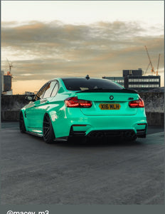F80 BMW M3 with some hex 3D gel plates