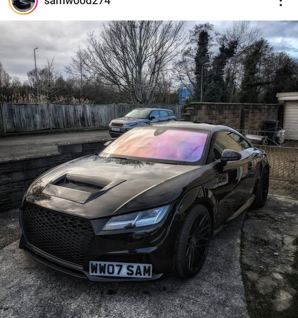 Audi TT MK3 with some short 4D plates