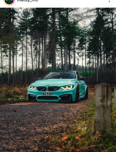 BMW M3 F80 with some short 3D gel plates