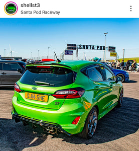 Ford Fiesta ST with some 3D gel plates
