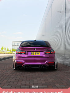 F80 BMW M3 with some 3D gel plates