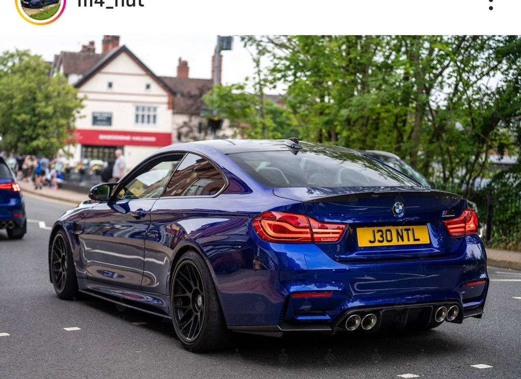 BMW M4 F82 with some 4D gel plates