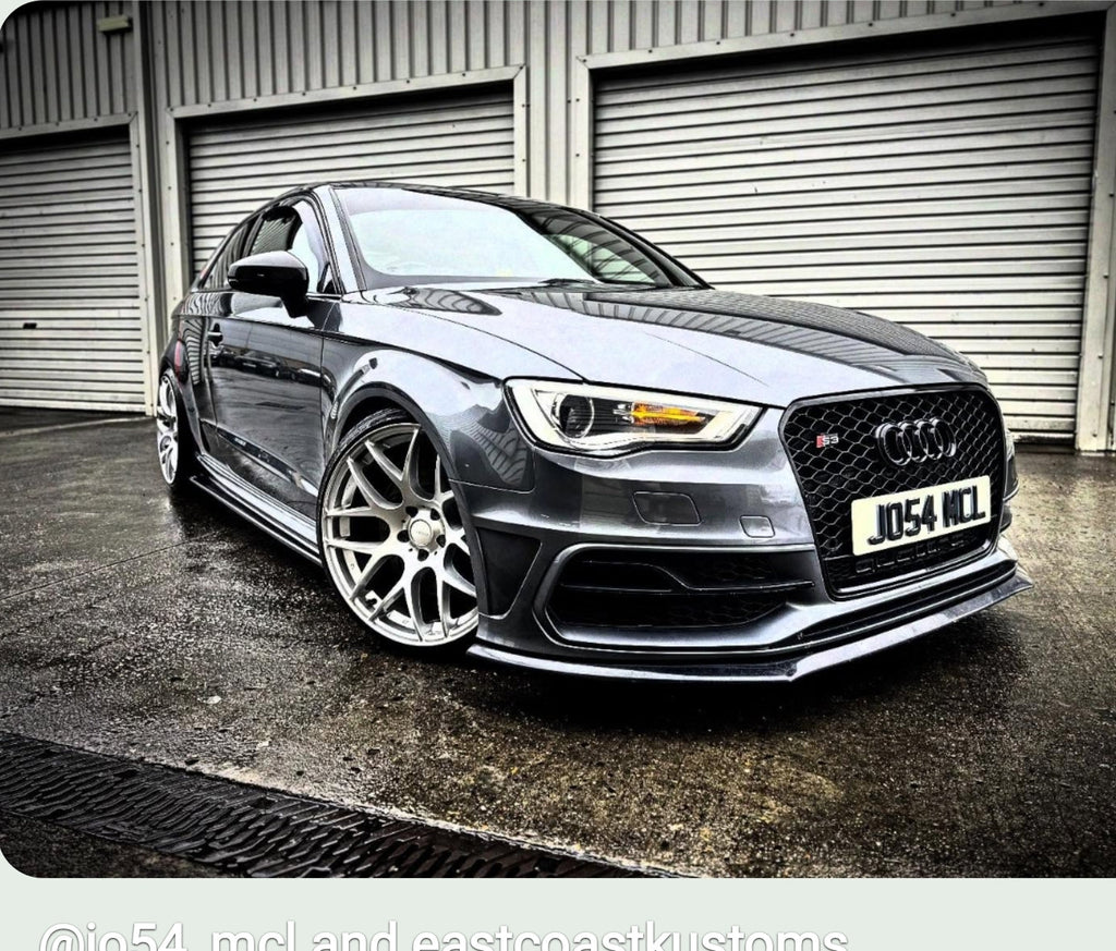 Audi S3 8V with some 4D gel plates