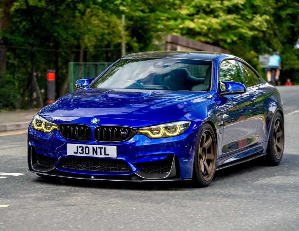 BMW M4 with some 4D gel plates