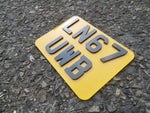 4D Bike Number Plate-PL8 LAB